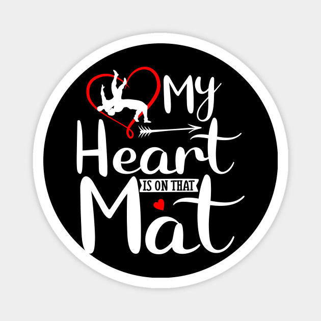 My Heart Is On That Mat Magnet by SimonL